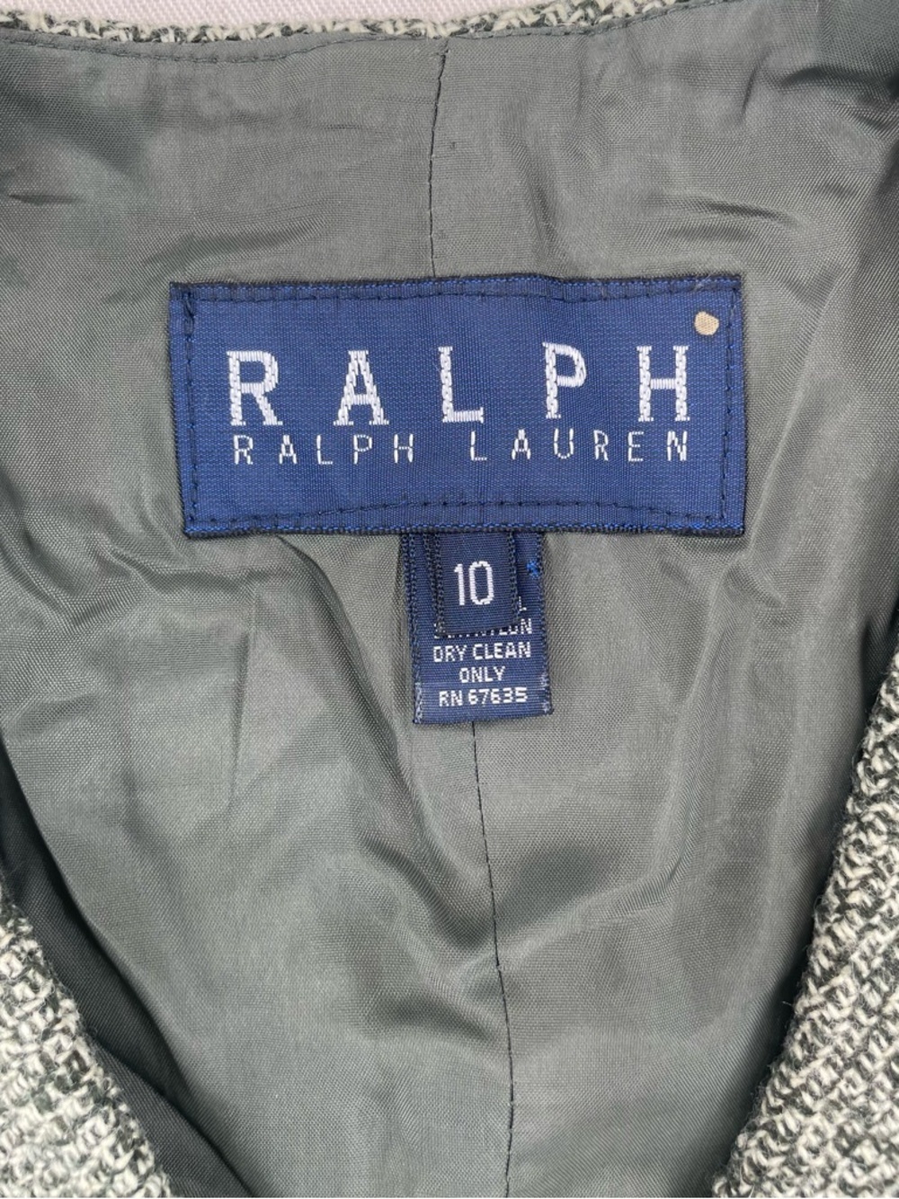 Vintage Ralph Lauren Wool Long Vest - Picture 6 of 8
